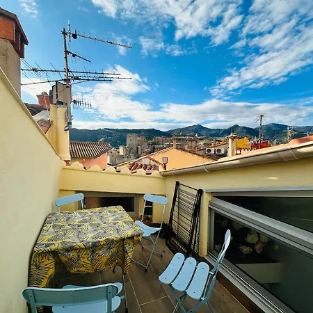 アパート Collioure: Duplex De Charme Proche Et Commerces, 4 Personnes, Terrasse - Fr-1-309-481